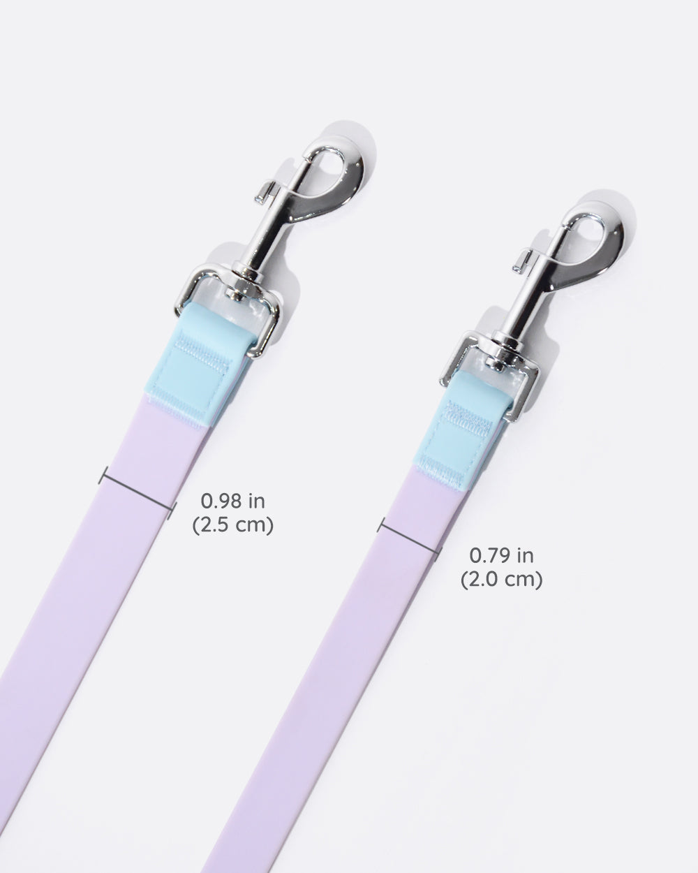 Aqua PVC Waterproof Dog Leash - Lavender Blue