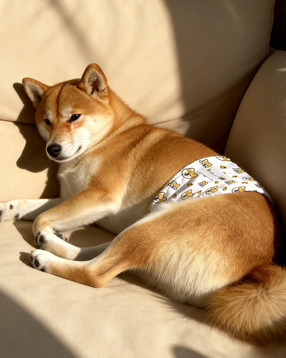 Bella & Pal × PJai & Friends 聯乘款可水洗公狗尿布單片裝 - 乖仔