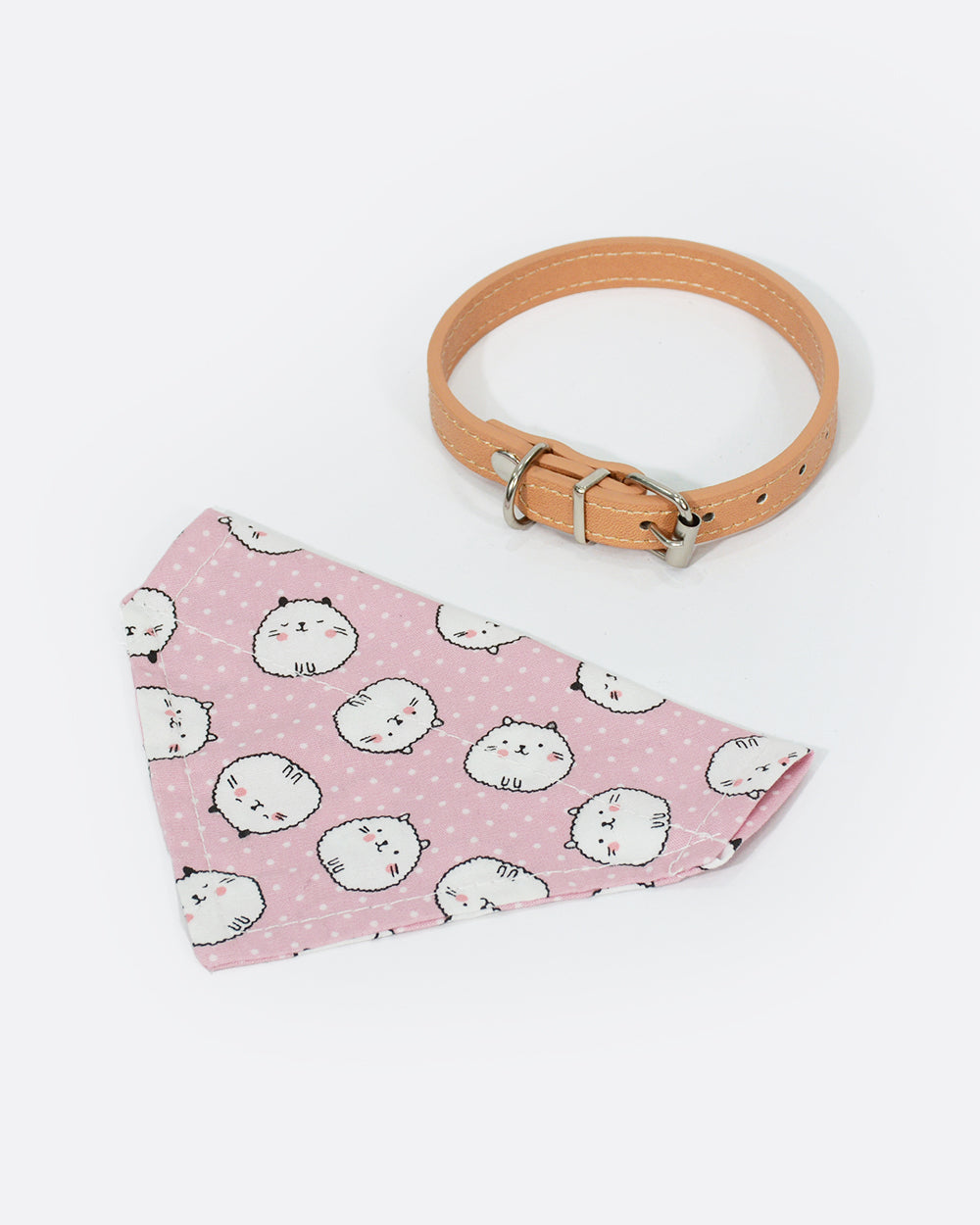 Reversible Dog Bandana with Collar - Mochi