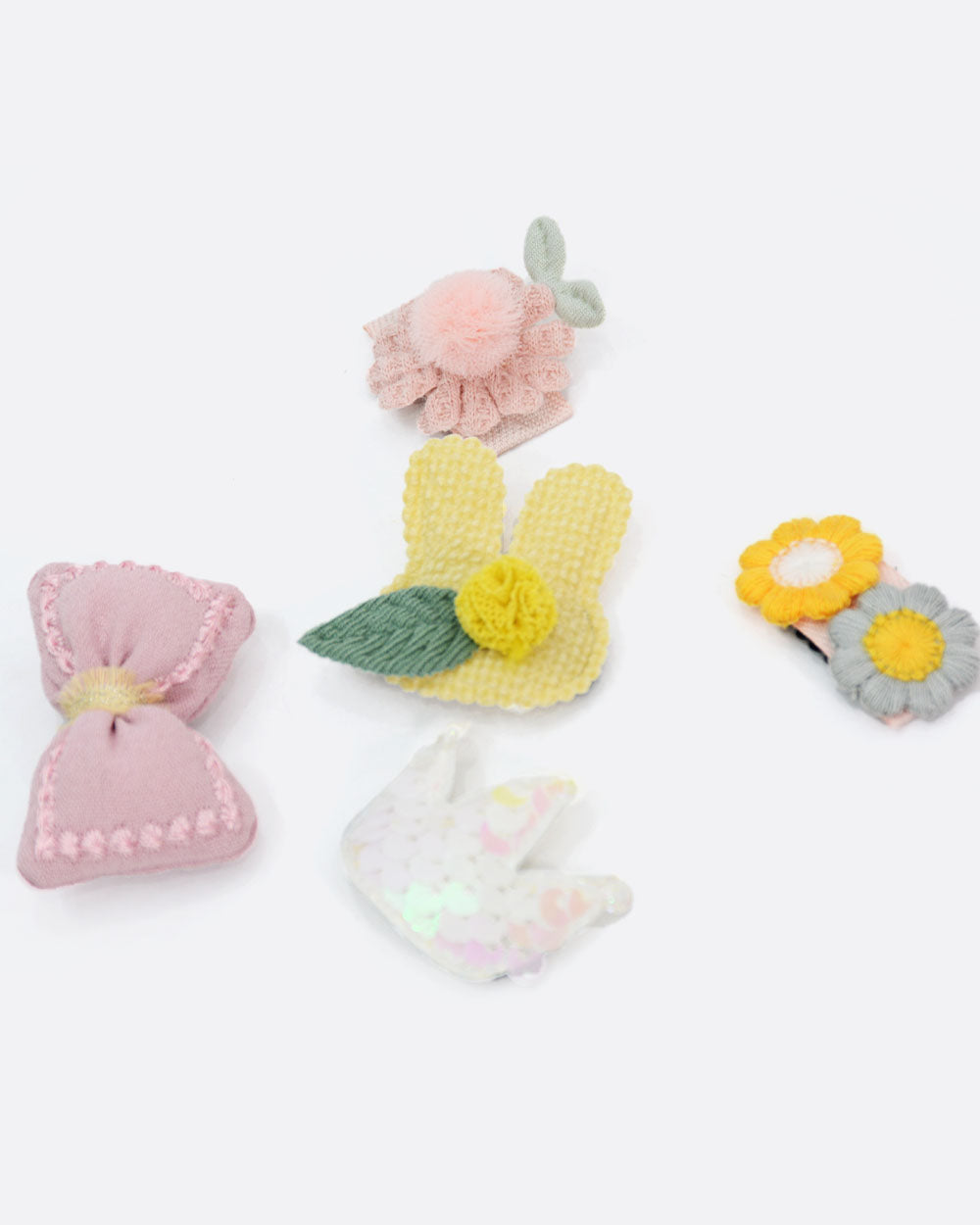 Dog Snap Hair Clips - Crown