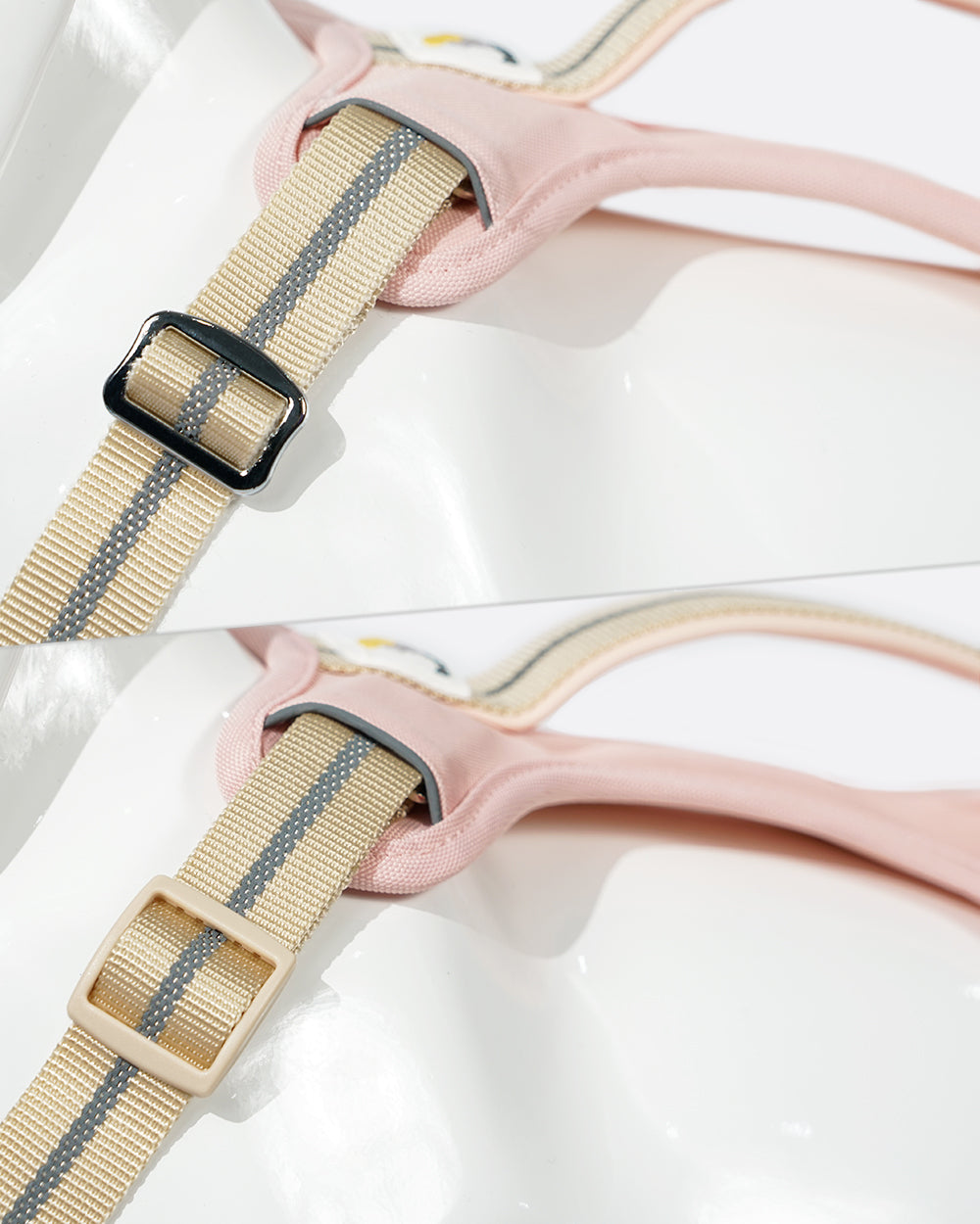 Motion Pro No pull Dog Harness - Crystal Pink - stringsmall