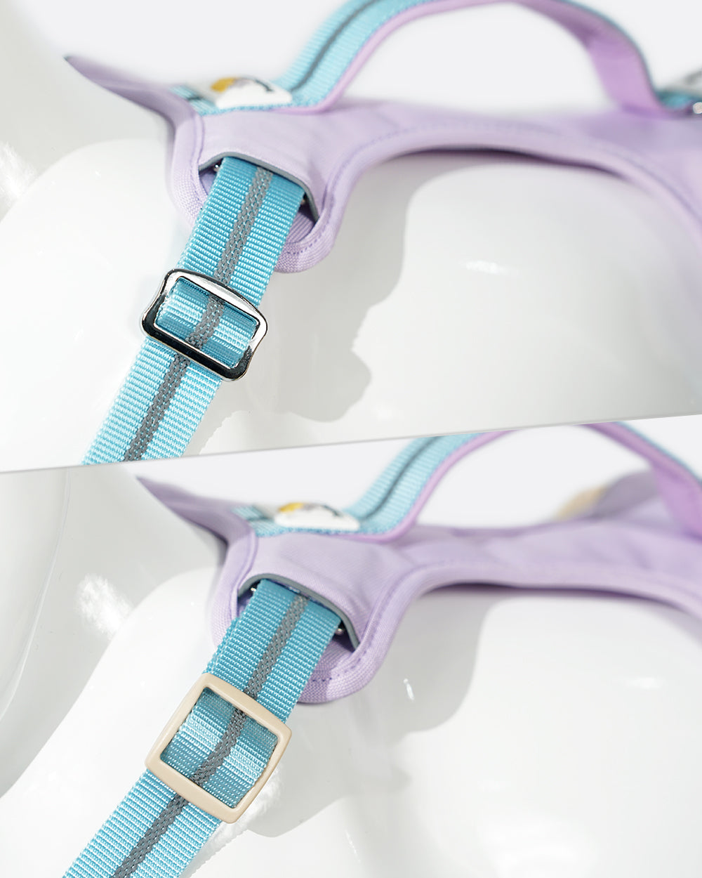 Motion Pro No pull Dog Harness - Lavender Blue - stringsmall