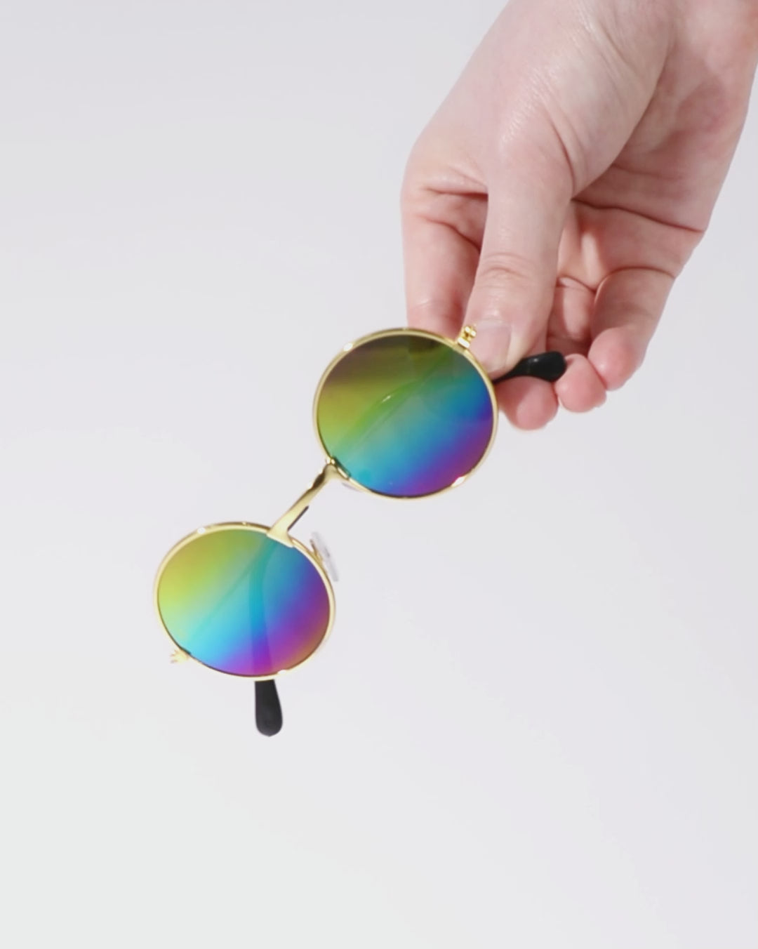 Tinted Lens Dog Glasses - Rainbow