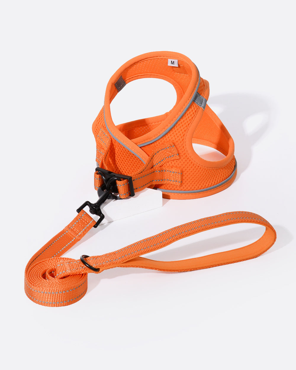 OxyMesh Step-in Harness Walking Set- Neon Orange